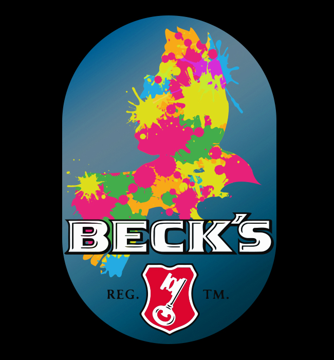 Shape eticheta Beck's